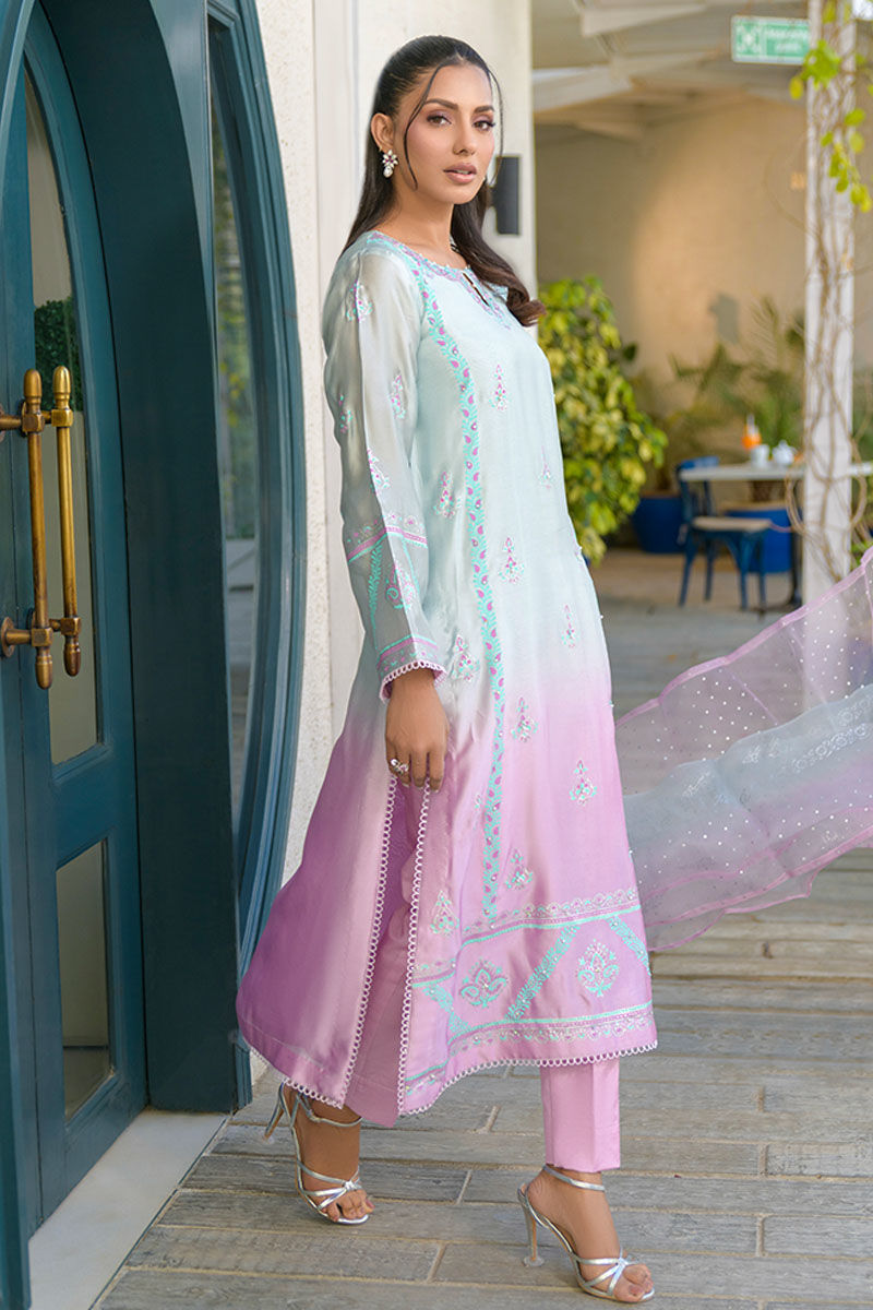 Fatima Khan | La Fleur Eid Edit | Violetta by Fatima Khan - Designer Dress - Type: Ladies Clothes - Available at Libayah - 100% Original