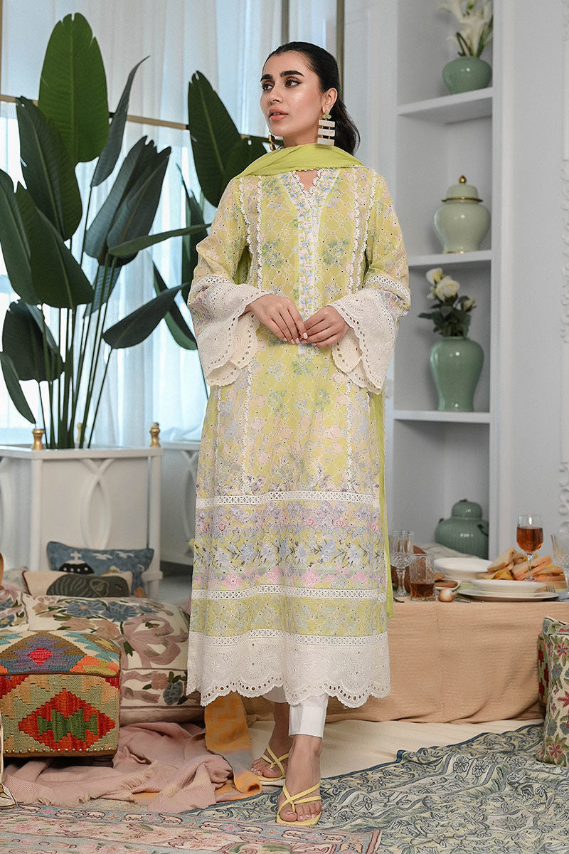 Ansab Jahangir | Chikankari | GARDEN GLADE by Ansab Jahangir - Designer Dress - Type: Ladies Clothes - Available at Libayah - 100% Original