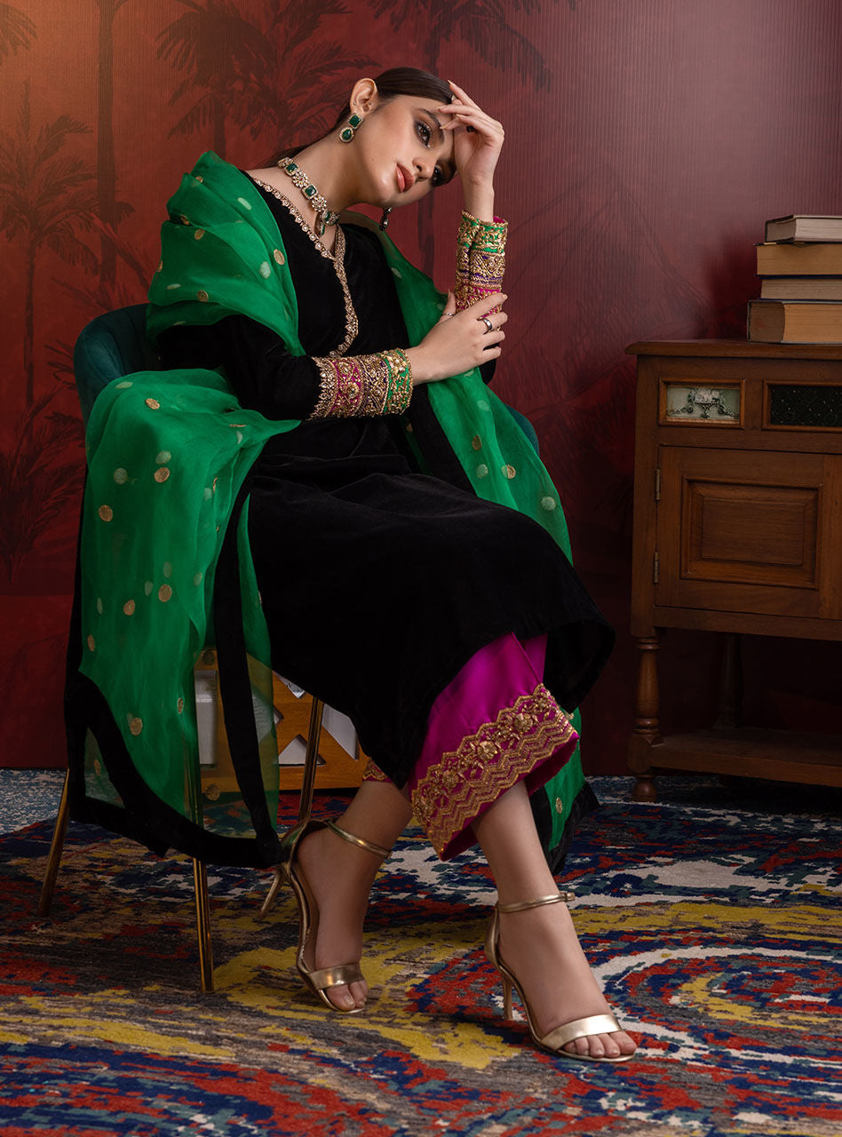 Zainab Chottani | Semi Formals | YAREEN by Zainab Chottani - Designer Dress - Type: Formal - Available at Libayah - 100% Original