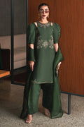 MNR | Chaye Coffee Luxury Pret | Jade Jewel by MNR - Designer Dress - Type: Ladies Clothes - Available at Libayah - 100% Original