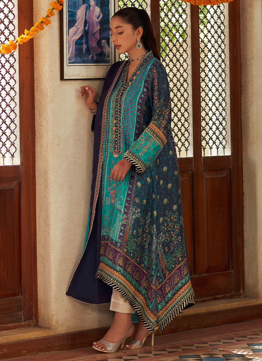 Farah Talib Aziz | Designer Picks 24 | COCO FEROZI SHIRT AND DUPATTA by Farah Talib Aziz - Designer Dress - Type: Ladies Clothes - Available at Libayah - 100% Original