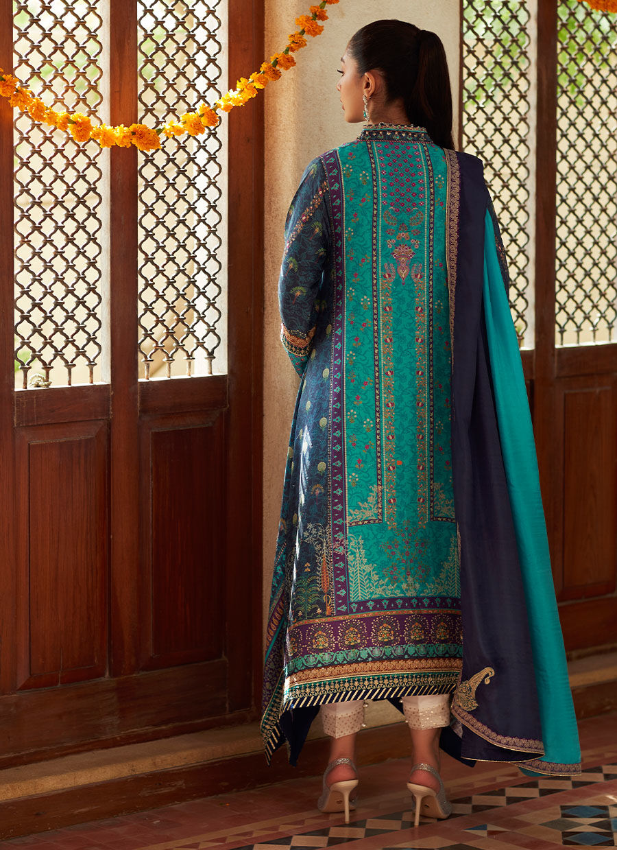 Farah Talib Aziz | Designer Picks 24 | COCO FEROZI SHIRT AND DUPATTA by Farah Talib Aziz - Designer Dress - Type: Ladies Clothes - Available at Libayah - 100% Original