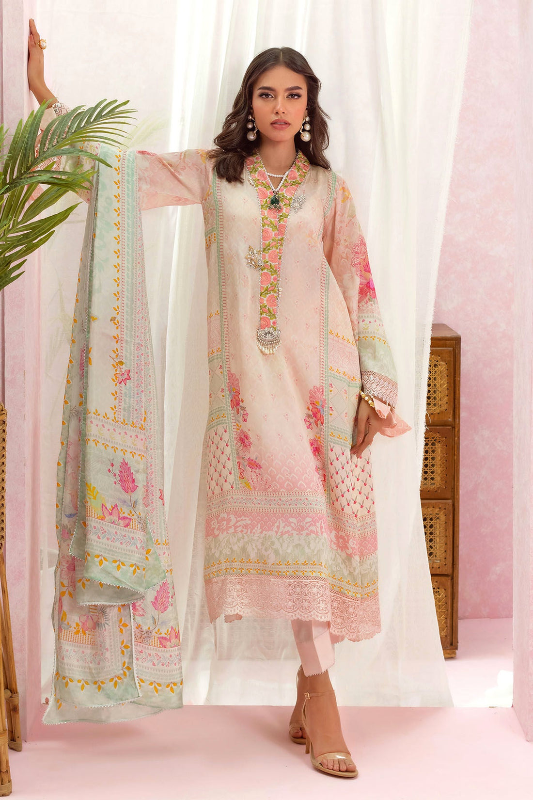 Annus Abrar | Luxe Silk Pret | SYLVIE by Annus Abrar - Designer Dress - Type: Ladies Clothes - Available at Libayah - 100% Original