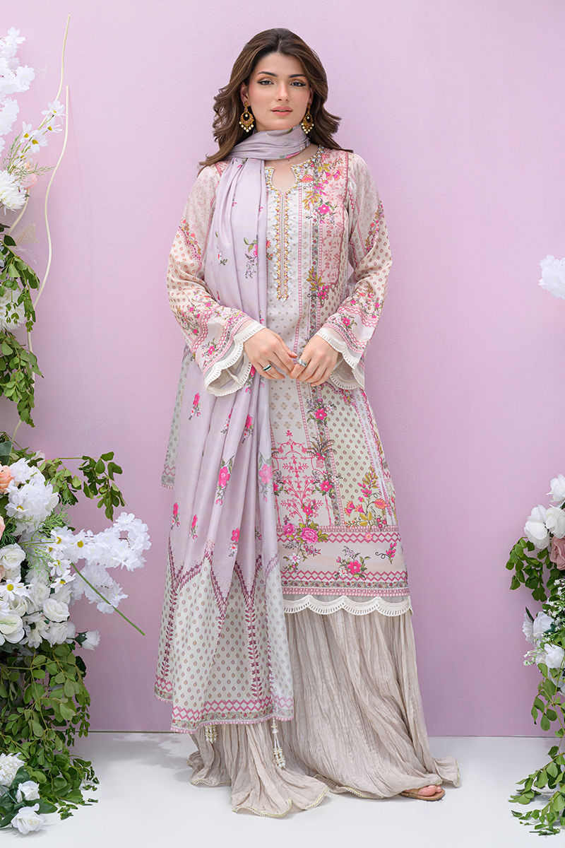 Fatima Khan | Eid Digital Silk Prints | Floralia by Fatima Khan - Designer Dress - Type: Ladies Clothes - Available at Libayah - 100% Original