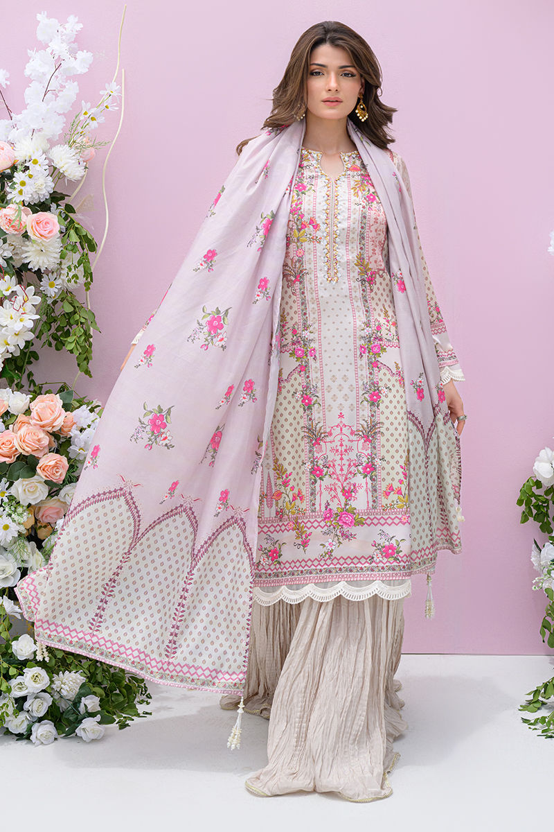 Fatima Khan | Eid Digital Silk Prints | Floralia by Fatima Khan - Designer Dress - Type: Ladies Clothes - Available at Libayah - 100% Original
