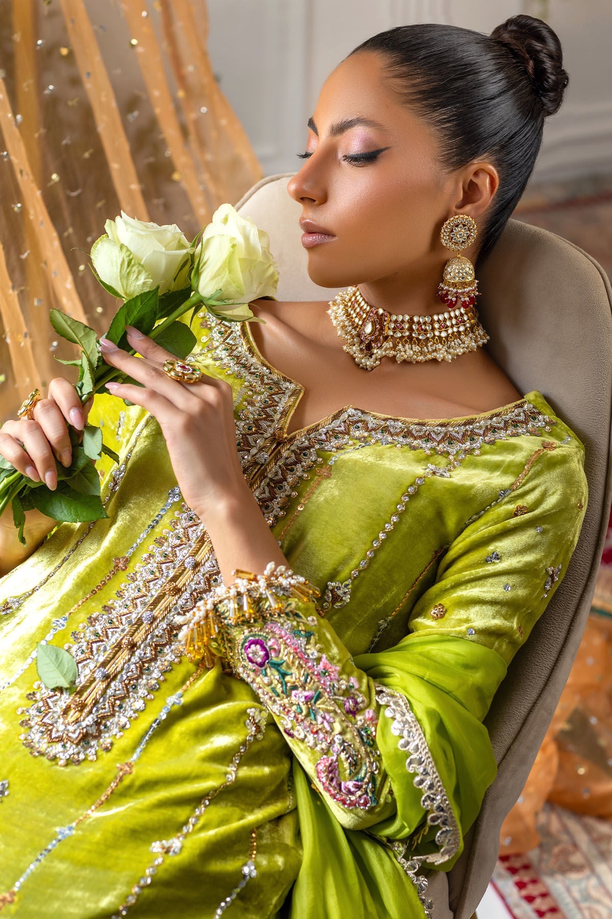 Annus Abrar | Semi Formals | FIZA by Annus Abrar - Designer Dress - Type: Ladies Clothes - Available at Libayah - 100% Original