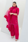 Fatima Khan | Serene Eid Luxe Pret | Pinktastic by Fatima Khan - Designer Dress - Type: Ladies Clothes - Available at Libayah - 100% Original