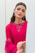 Fatima Khan | Serene Eid Luxe Pret | Pinktastic by Fatima Khan - Designer Dress - Type: Ladies Clothes - Available at Libayah - 100% Original