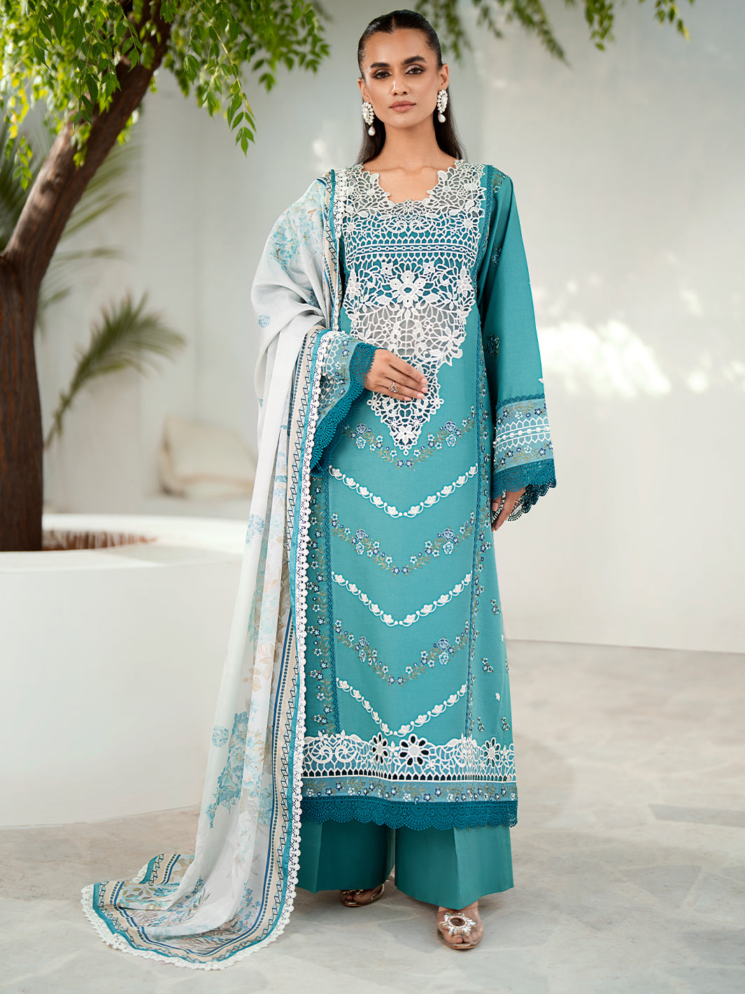 Bin Ilyas | Diara Winter 24 | 306-B by Bin Ilyas - Designer Dress - Type: Ladies Clothes - Available at Libayah - 100% Original