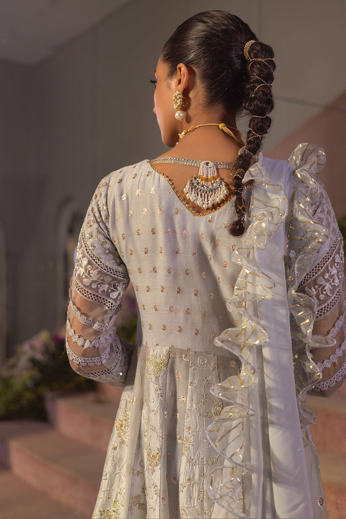 Annus Abrar | Designer Picks 24 | REMAB GREY by Annus Abrar - Designer Dress - Type: Ladies Clothes - Available at Libayah - 100% Original