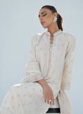 Farah Talib Aziz | Designer Picks 24 | ROSIE IVORY SHIRT AND DUPATTA by Farah Talib Aziz - Designer Dress - Type: Ladies Clothes - Available at Libayah - 100% Original