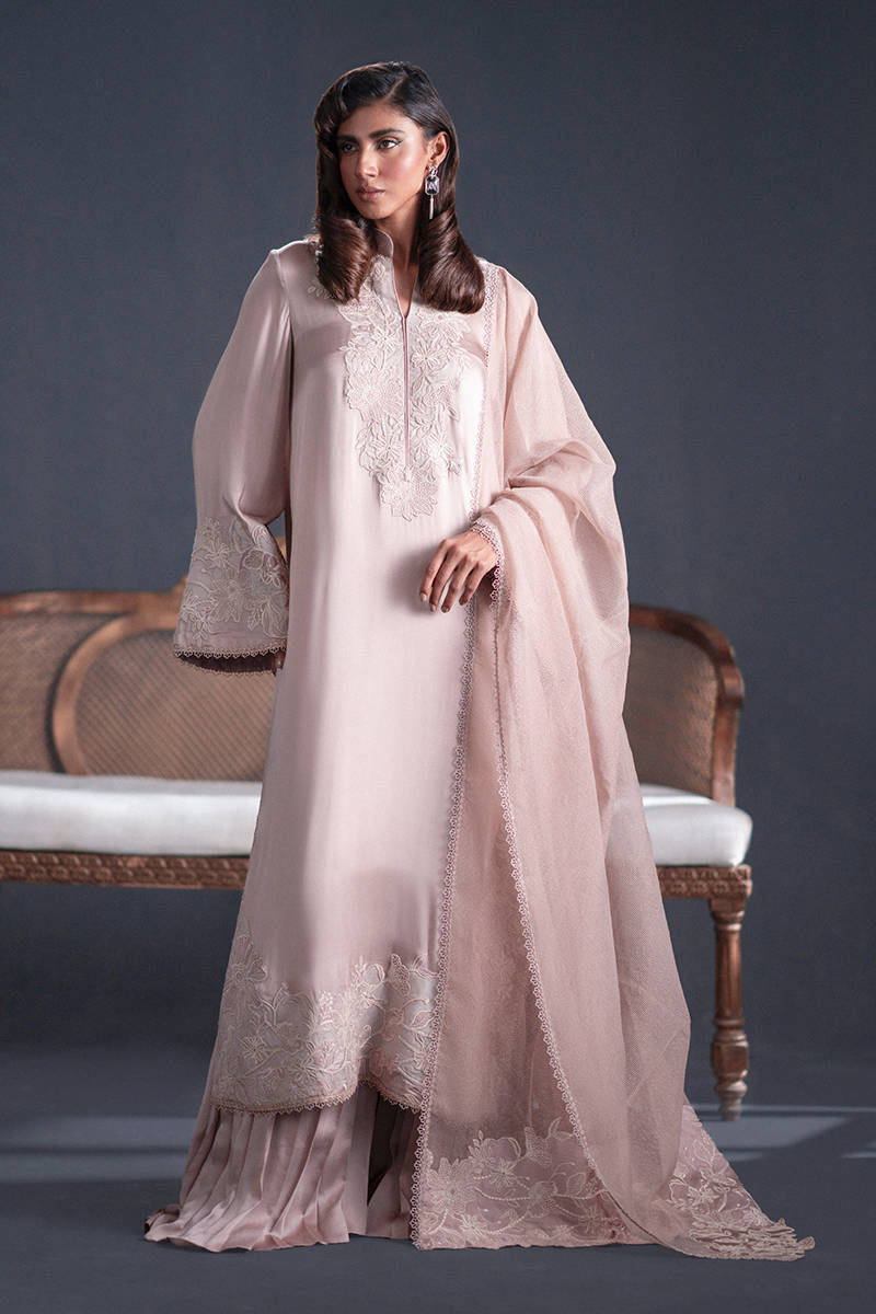 MNR | Chai Coffee Luxury Pret | Tea Rose by MNR - Designer Dress - Type: Ladies Clothes - Available at Libayah - 100% Original