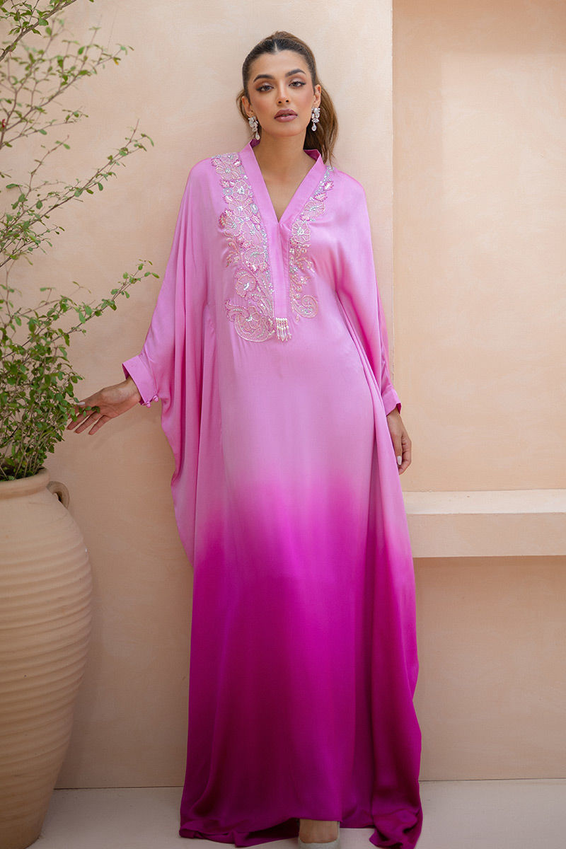 Ansab Jahangir | Luxury Silk Pret | ROSETTE ELEGANZA by Ansab Jahangir - Designer Dress - Type: Ladies Clothes - Available at Libayah - 100% Original