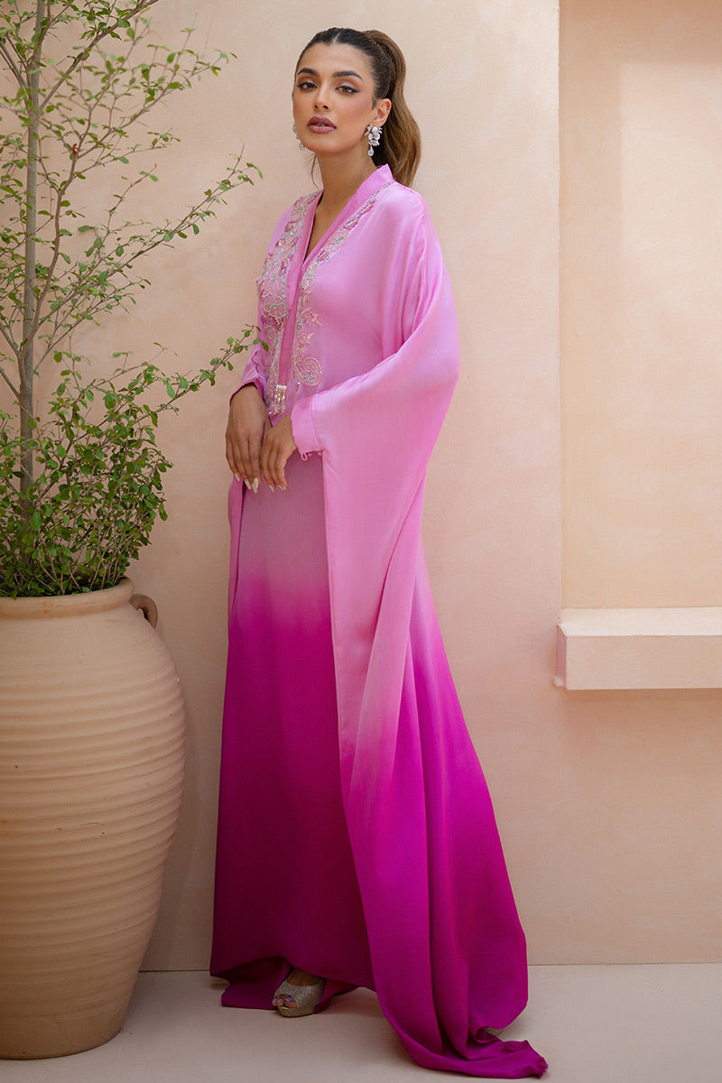 Ansab Jahangir | Luxury Silk Pret | ROSETTE ELEGANZA by Ansab Jahangir - Designer Dress - Type: Ladies Clothes - Available at Libayah - 100% Original