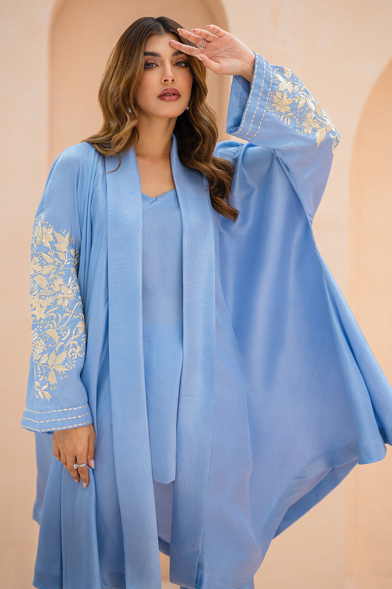 Ansab Jahangir | Luxury Silk Pret | LUMINARA by Ansab Jahangir - Designer Dress - Type: Ladies Clothes - Available at Libayah - 100% Original