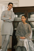 Pakisatni Menswear | Mohsin Naveed Ranjah | Wasiq by MNR - Designer Dress - Type: MensWear - Available at Libayah - 100% Original