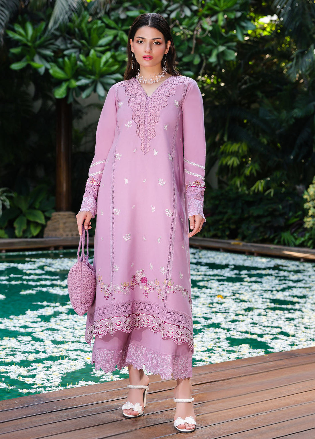 Sahane | Lovent Embroidered Pret 25 | ME23002 Helena by Sahane - Designer Dress - Type: Ladies Clothes - Available at Libayah - 100% Original