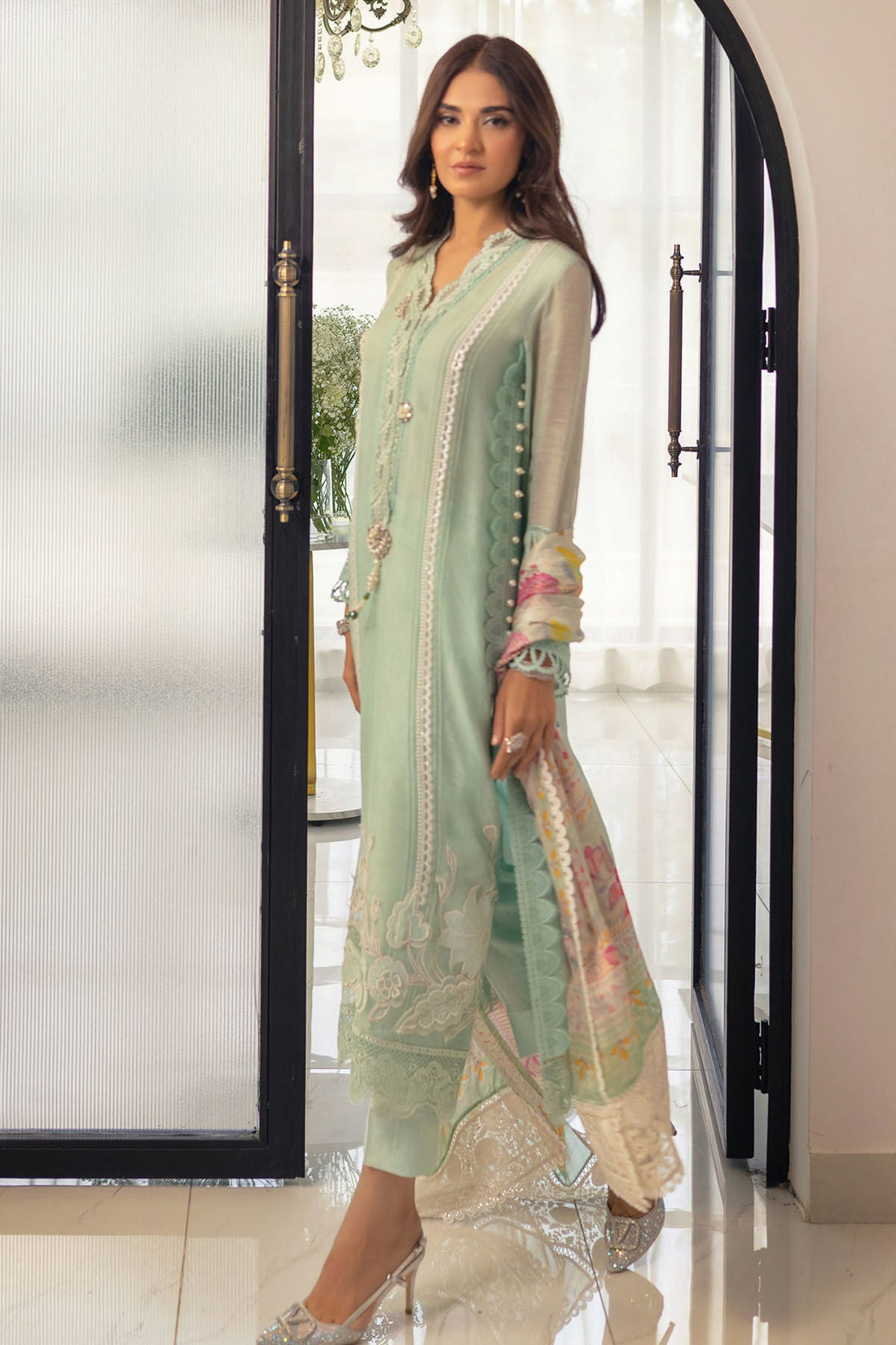 Annus Abrar | Designer Picks 24 | ZIKASHA - SHIRT, PANTS AND DUPATTA by Annus Abrar - Designer Dress - Type: Ladies Clothes - Available at Libayah - 100% Original