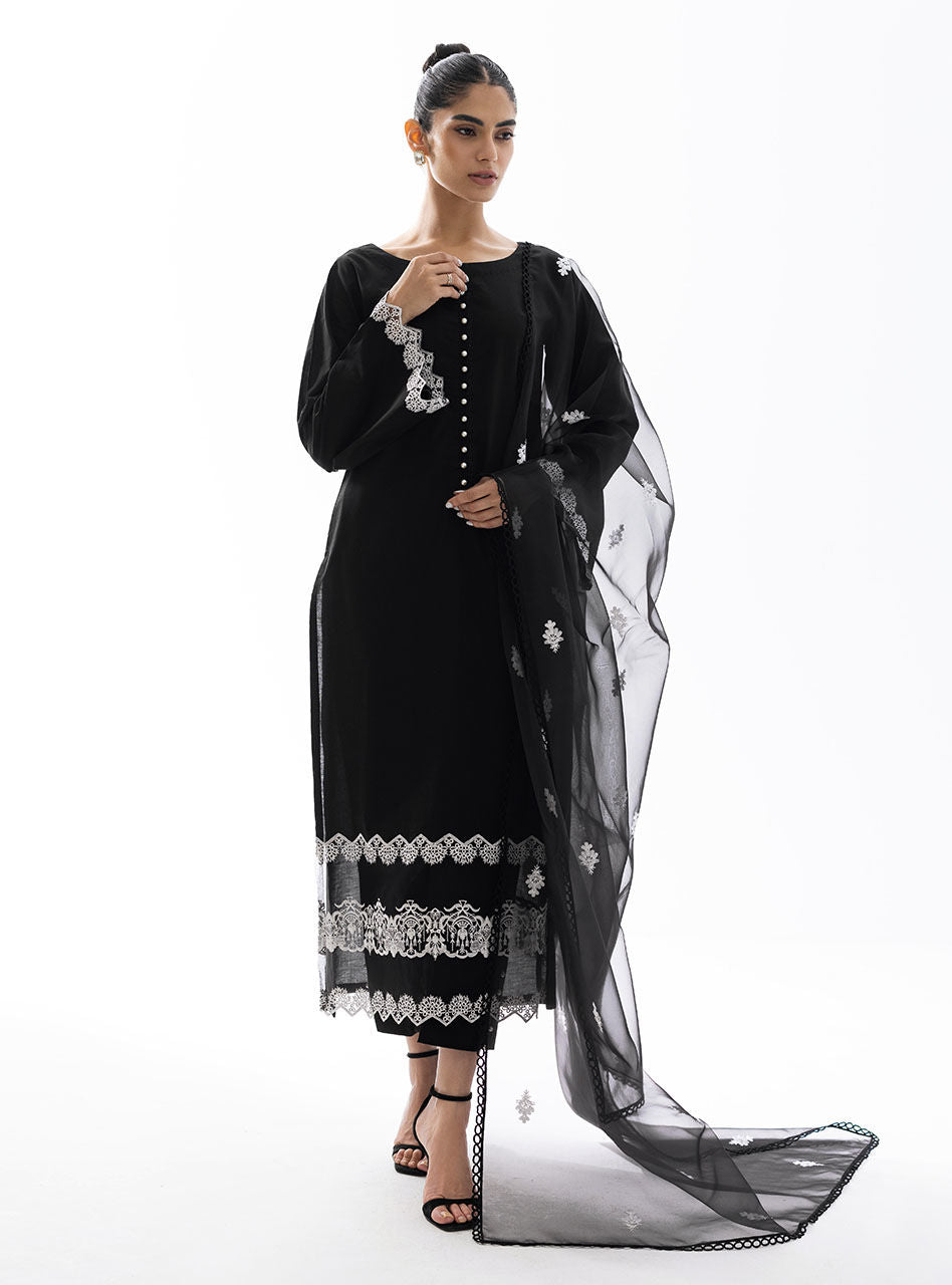 Zainab Chottani | Casual Pret | DARK SYMPHONY by Zainab Chottani - Designer Dress - Type: Casuals - Available at Libayah - 100% Original