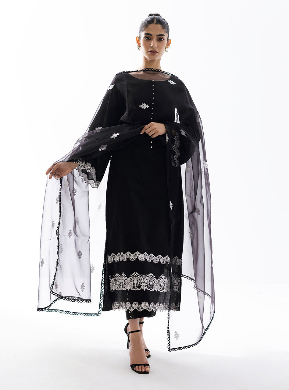 Zainab Chottani | Casual Pret | DARK SYMPHONY by Zainab Chottani - Designer Dress - Type: Casuals - Available at Libayah - 100% Original