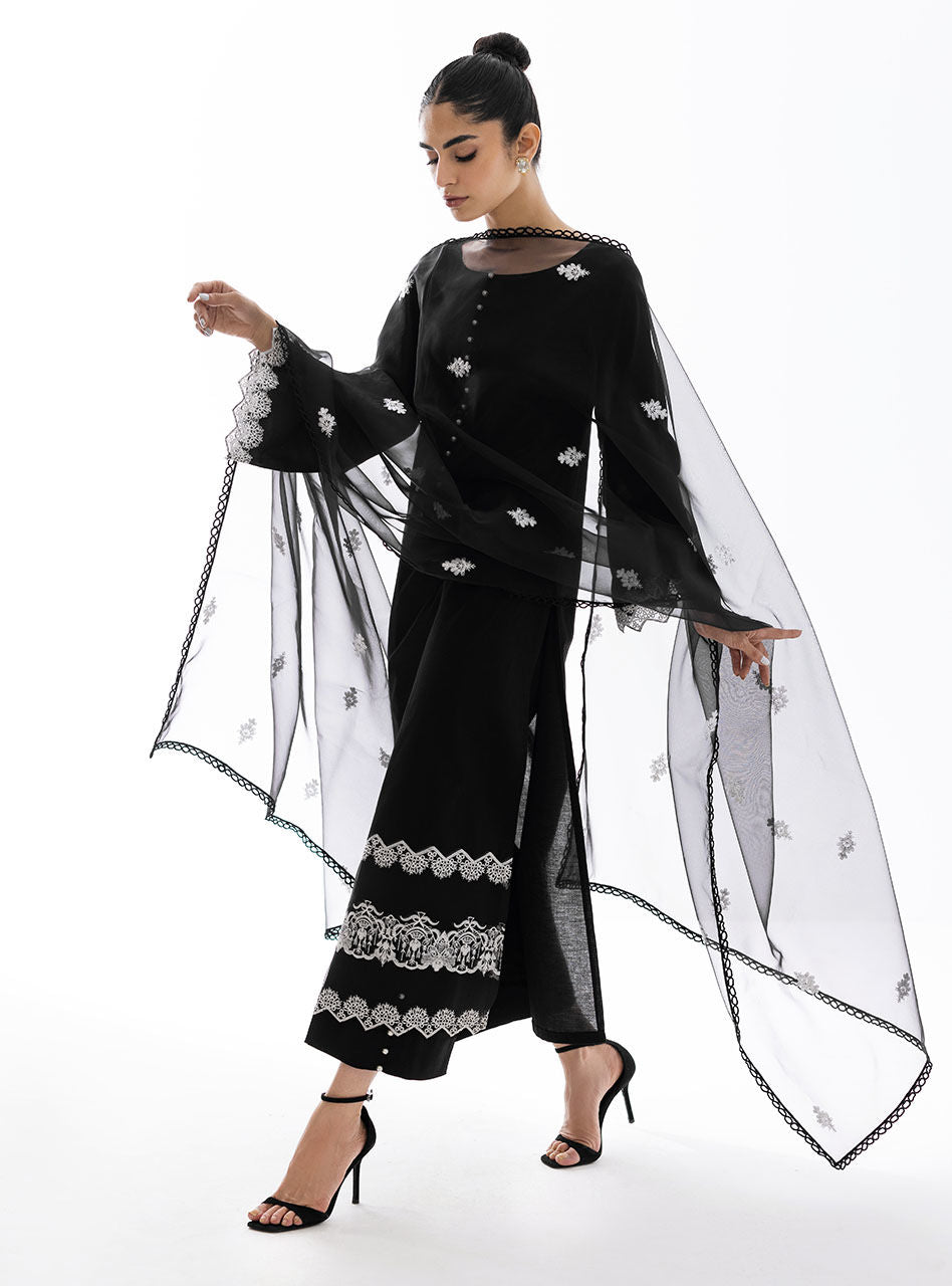 Zainab Chottani | Casual Pret | DARK SYMPHONY by Zainab Chottani - Designer Dress - Type: Casuals - Available at Libayah - 100% Original