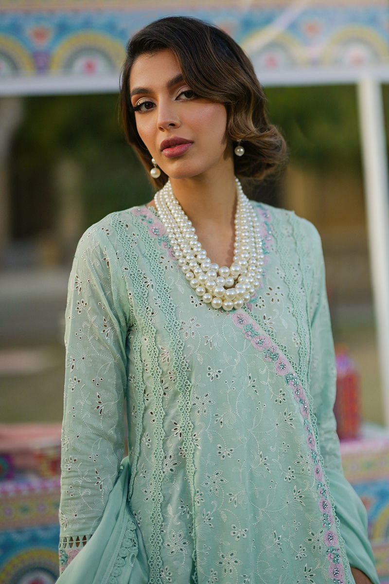 Ansab Jahangir | Chikankari | SAMAA by Ansab Jahangir - Designer Dress - Type: Ladies Clothes - Available at Libayah - 100% Original