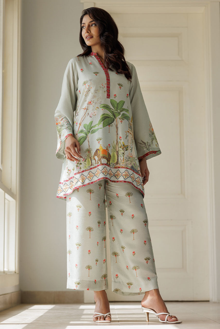 Deepak Perwani | Summer Festive 25 | Tropical by Deepak Perwani - Designer Dress - Type: Ladies Clothes - Available at Libayah - 100% Original
