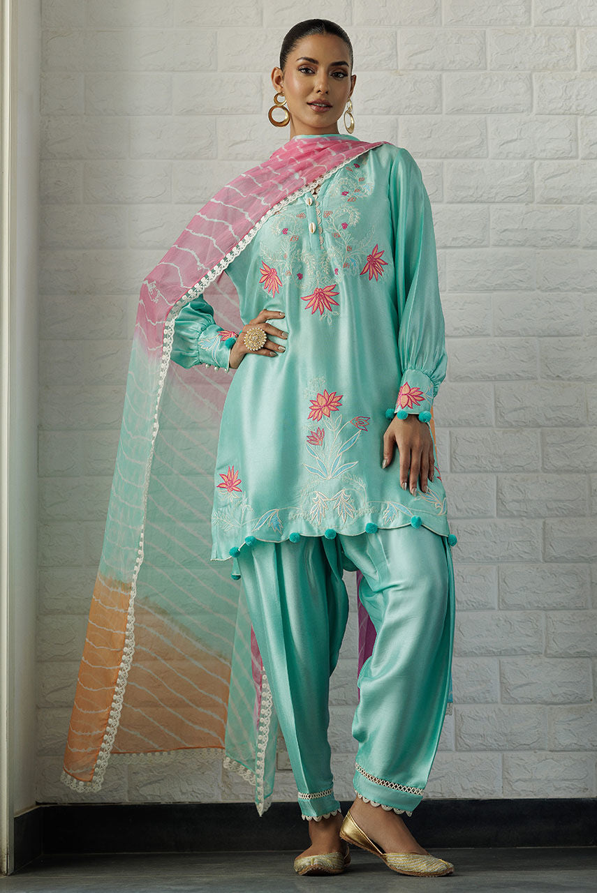Deepak Perwani | Summer Festive 25 | Kut348 by Deepak Perwani - Designer Dress - Type: Ladies Clothes - Available at Libayah - 100% Original