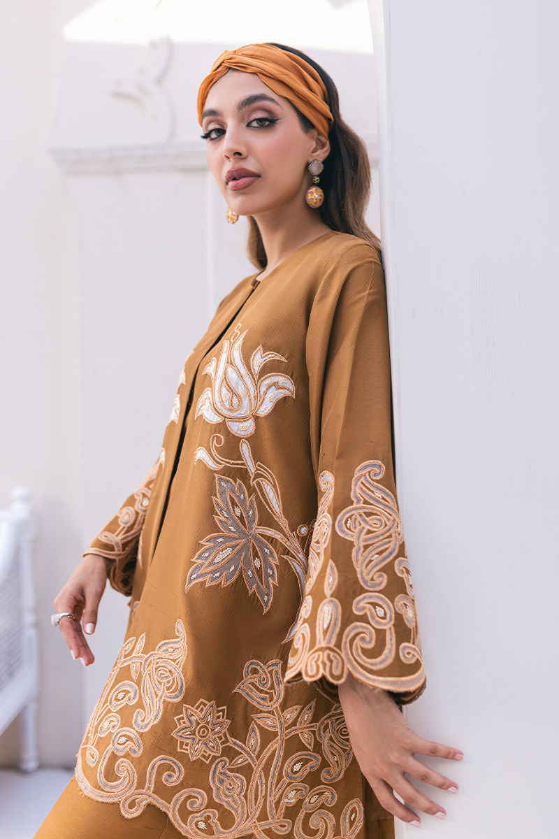 Ansab Jahangir | Luxe Pret Signature | MOCHA by Ansab Jahangir - Designer Dress - Type: Luxury - Available at Libayah - 100% Original