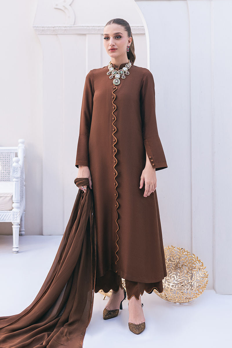 Ansab Jahangir | Luxe Pret Signature | SEPIA by Ansab Jahangir - Designer Dress - Type: Luxury - Available at Libayah - 100% Original