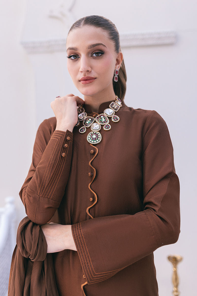 Ansab Jahangir | Luxe Pret Signature | SEPIA by Ansab Jahangir - Designer Dress - Type: Luxury - Available at Libayah - 100% Original