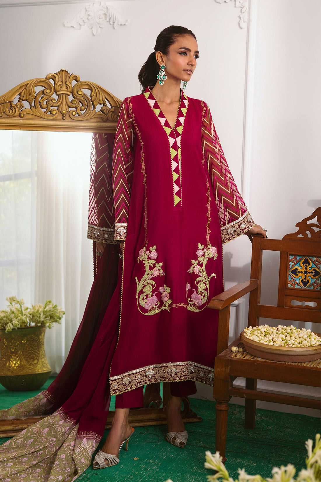 Annus Abrar | Elemental Festive | Joyera by Annus Abrar - Designer Dress - Type: Ladies Clothes - Available at Libayah - 100% Original
