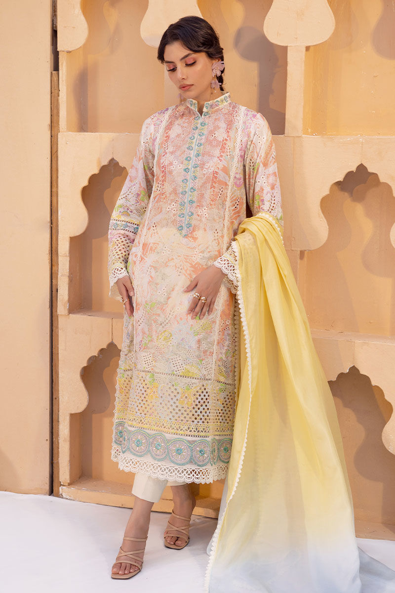 Ansab Jahangir | Chikankari | LAINA by Ansab Jahangir - Designer Dress - Type: Ladies Clothes - Available at Libayah - 100% Original