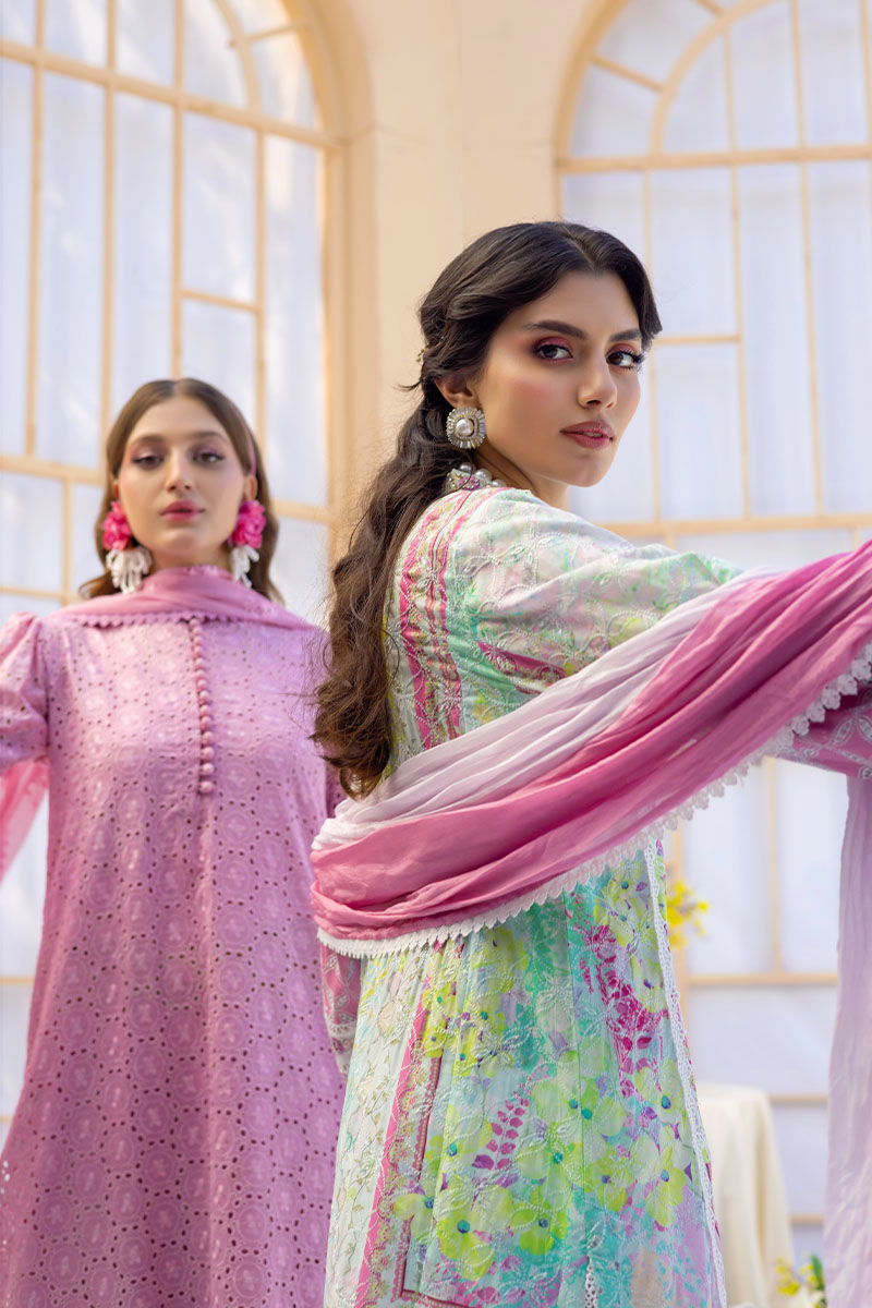 Ansab Jahangir | Chikankari | REEHA by Ansab Jahangir - Designer Dress - Type: Ladies Clothes - Available at Libayah - 100% Original