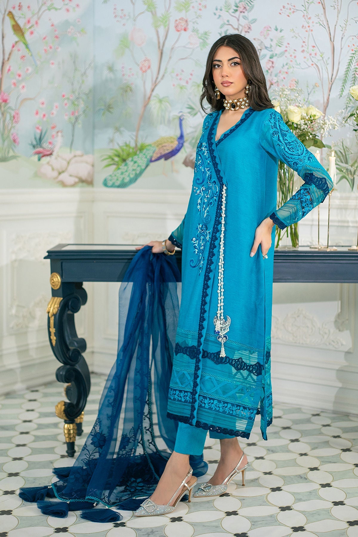 Annus Abrar | Sehr Eid Luxe | Enala by Annus Abrar - Designer Dress - Type: Ladies Clothes - Available at Libayah - 100% Original