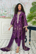 Annus Abrar | Sehr Eid Luxe | Izali Aubergine by Annus Abrar - Designer Dress - Type: Ladies Clothes - Available at Libayah - 100% Original