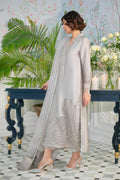 Annus Abrar | Sehr Eid Luxe | Lainey Grey by Annus Abrar - Designer Dress - Type: Ladies Clothes - Available at Libayah - 100% Original