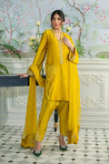 Annus Abrar | Sehr Eid Luxe | Melanie Daffodil by Annus Abrar - Designer Dress - Type: Ladies Clothes - Available at Libayah - 100% Original