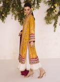 Farah Talib Aziz | Designer Picks 24 | ZARF OCHRE SHIRT AND DUPATTA by Farah Talib Aziz - Designer Dress - Type: Ladies Clothes - Available at Libayah - 100% Original