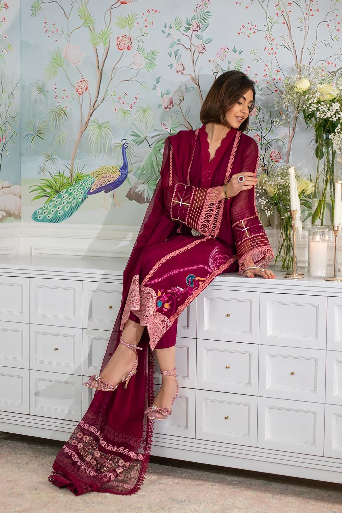 Annus Abrar | Sehr Eid Luxe | Sienna by Annus Abrar - Designer Dress - Type: Ladies Clothes - Available at Libayah - 100% Original