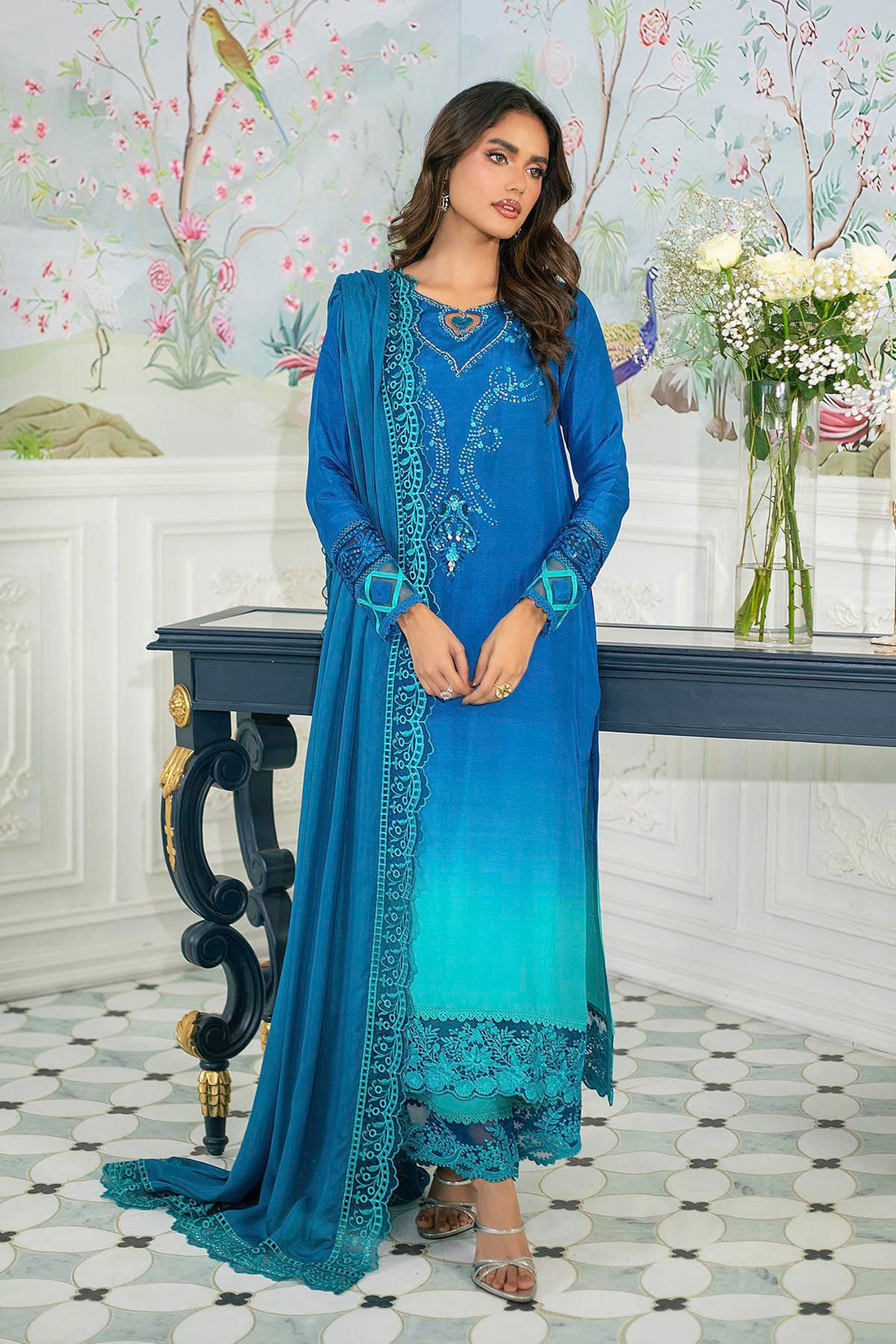 Annus Abrar | Sehr Eid Luxe | Zerni by Annus Abrar - Designer Dress - Type: Ladies Clothes - Available at Libayah - 100% Original