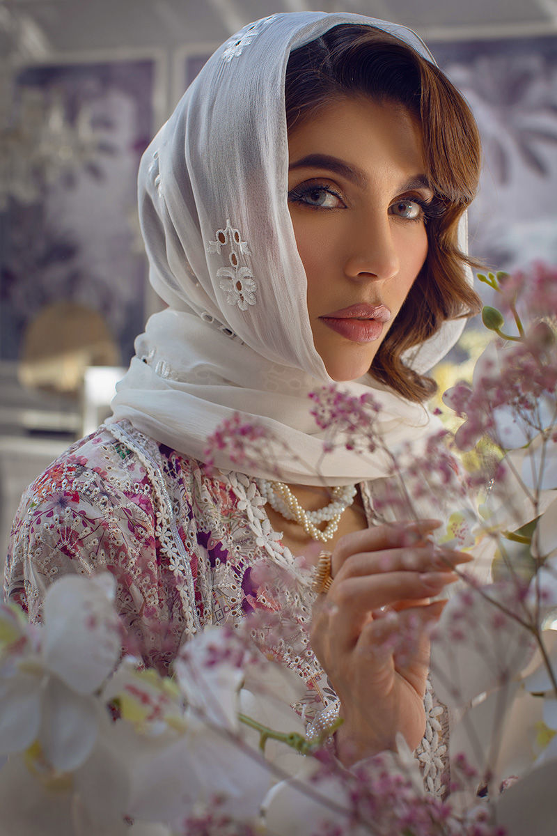 Ansab Jahangir | Chikankari | CAMELLIA by Ansab Jahangir - Designer Dress - Type: Ladies Clothes - Available at Libayah - 100% Original
