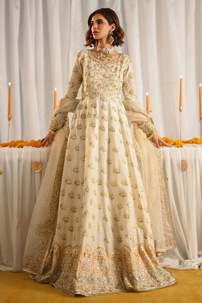Ansab Jahangir | Marigold and Gota Formals | ASHAL by Ansab Jahangir - Designer Dress - Type: Ladies Clothes - Available at Libayah - 100% Original