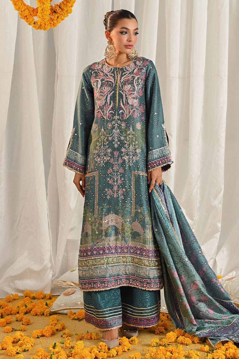 Ansab Jahangir | Marigold and Gota Formals | SABREEN by Ansab Jahangir - Designer Dress - Type: Ladies Clothes - Available at Libayah - 100% Original