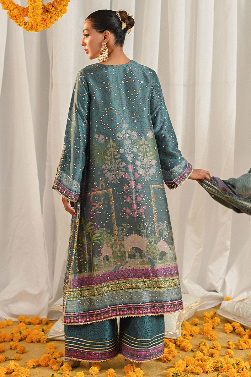 Ansab Jahangir | Marigold and Gota Formals | SABREEN by Ansab Jahangir - Designer Dress - Type: Ladies Clothes - Available at Libayah - 100% Original