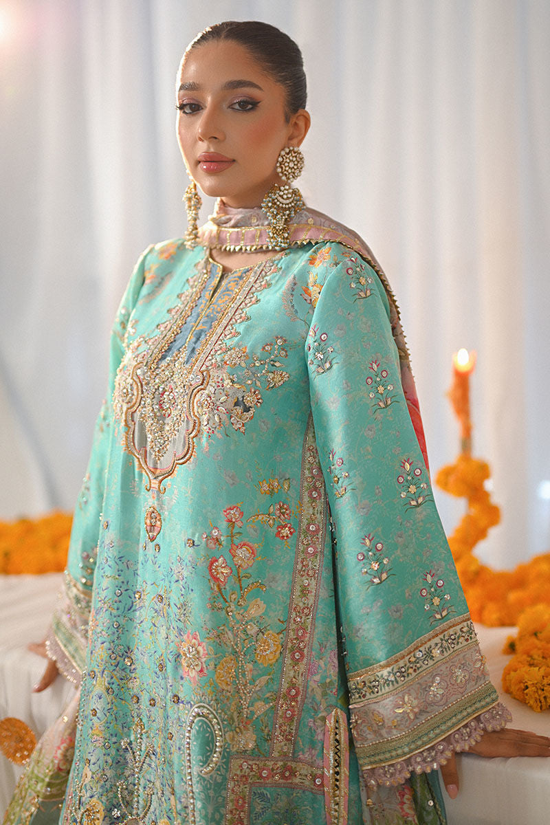 Ansab Jahangir | Marigold and Gota Formals | FARAAL by Ansab Jahangir - Designer Dress - Type: Ladies Clothes - Available at Libayah - 100% Original