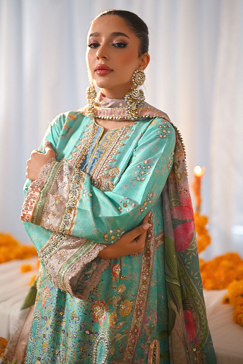 Ansab Jahangir | Marigold and Gota Formals | FARAAL by Ansab Jahangir - Designer Dress - Type: Ladies Clothes - Available at Libayah - 100% Original