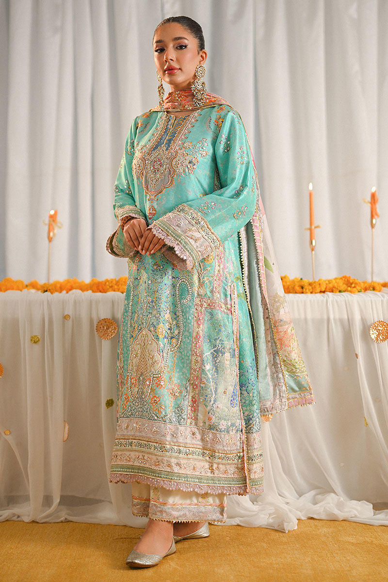 Ansab Jahangir | Marigold and Gota Formals | FARAAL by Ansab Jahangir - Designer Dress - Type: Ladies Clothes - Available at Libayah - 100% Original