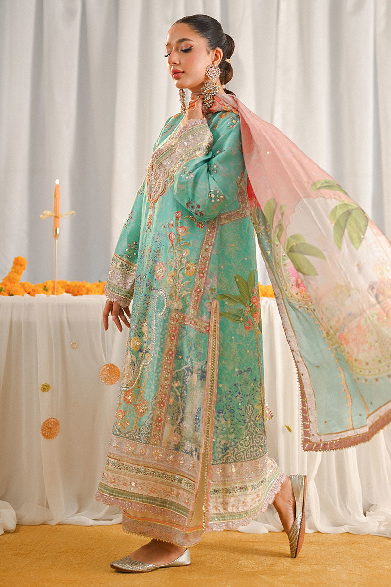 Ansab Jahangir | Marigold and Gota Formals | FARAAL by Ansab Jahangir - Designer Dress - Type: Ladies Clothes - Available at Libayah - 100% Original