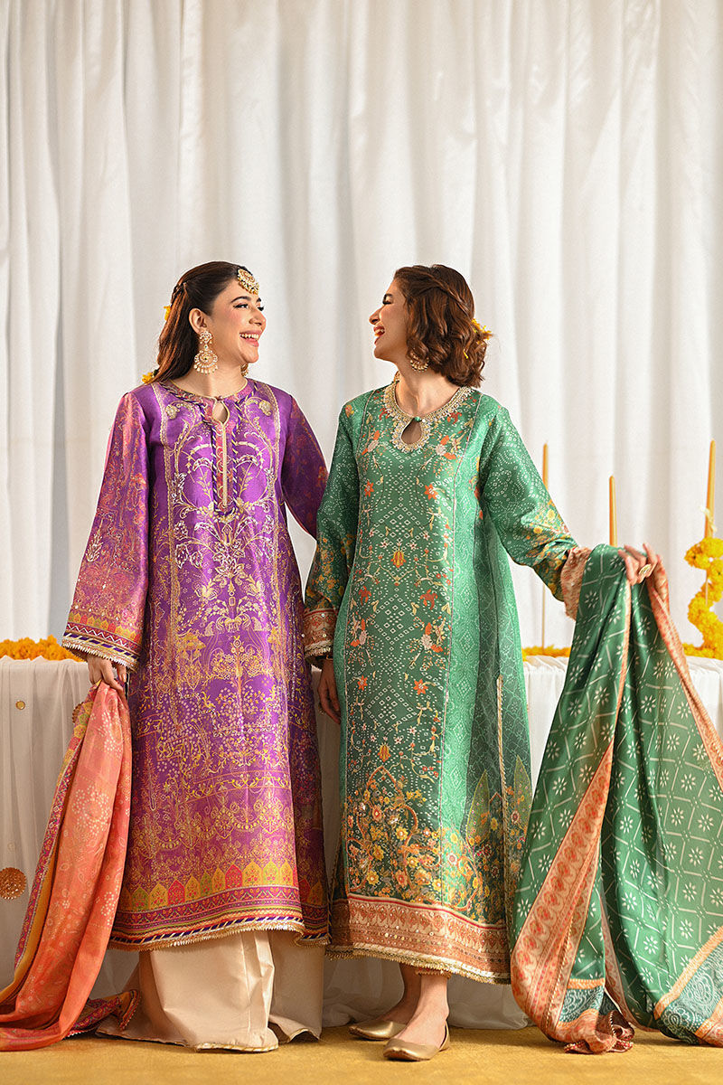 Ansab Jahangir | Marigold and Gota Formals | WANIA by Ansab Jahangir - Designer Dress - Type: Ladies Clothes - Available at Libayah - 100% Original